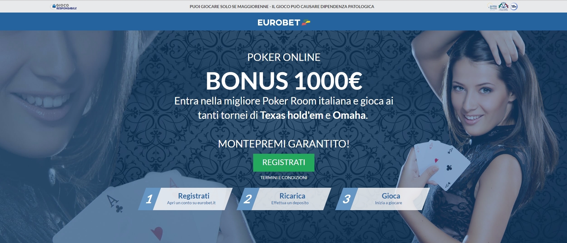 Eurobet Registration Step 1