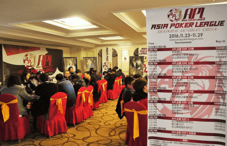 Chinese Authorities shut down Asia Poker League live tournament