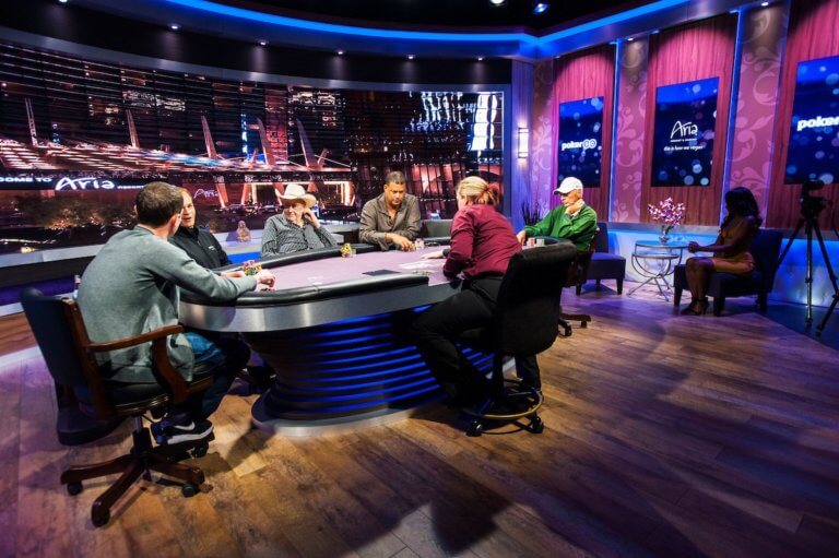TV Production Set Poker After Dark