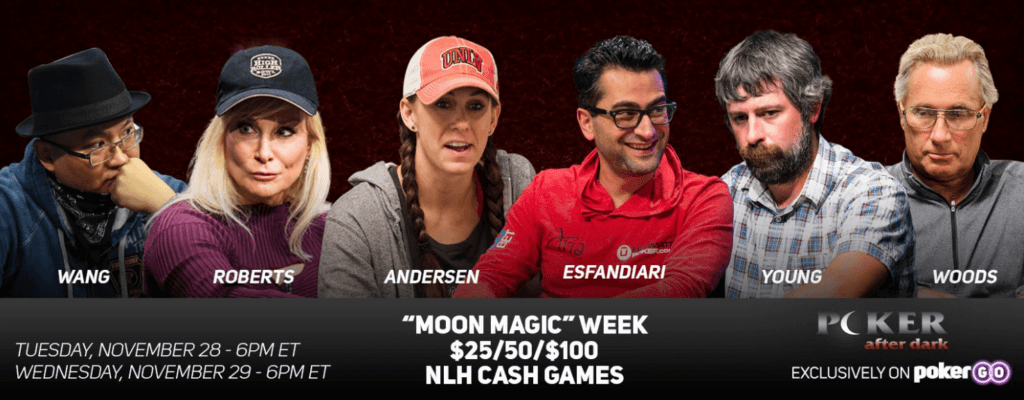 Moon Magic Week Poker After Dark Lineup