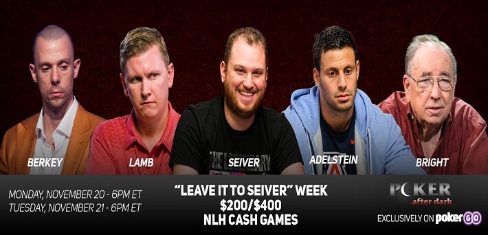 New Poker After Episode Leave it to Seiver starts tonight