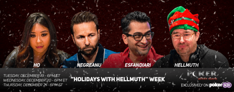 oker After Dark Holidays with Hellmuth Lineup