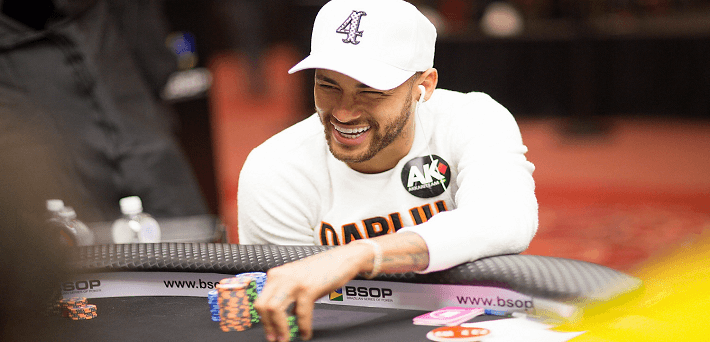 Neymar Wants to Be A Professional Poker Player When He Retires from Football