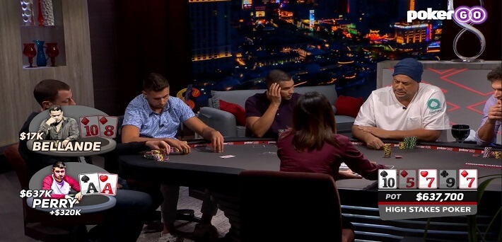 The Best Hands of High Stakes Poker Season 8 Episode 7 - Bryn Kenney and Sean Perry win massive $600K Pots