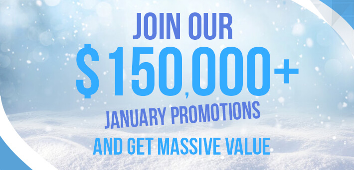 More than $150,000 in VIP-Grinders Promotions January 2021!