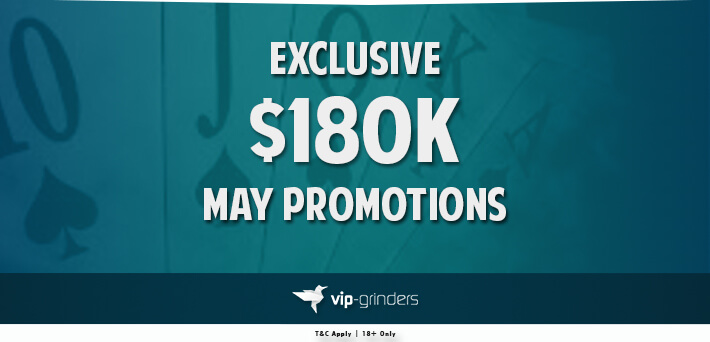 More than $180,000 in VIP-Grinders Promotions May 2023!