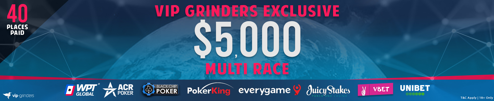 $5,000 VIP Grinders Multi Race