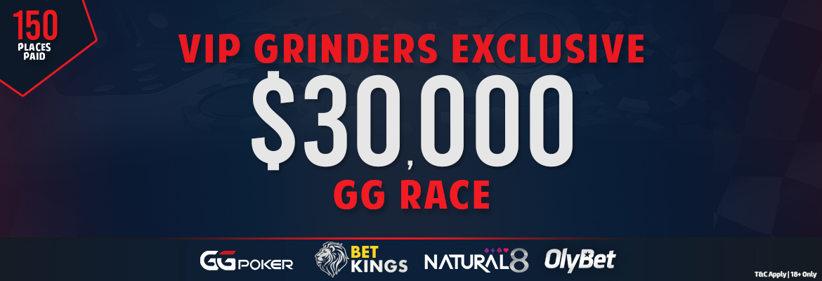 EXCLUSIVE $30,000 GGPoker RACE