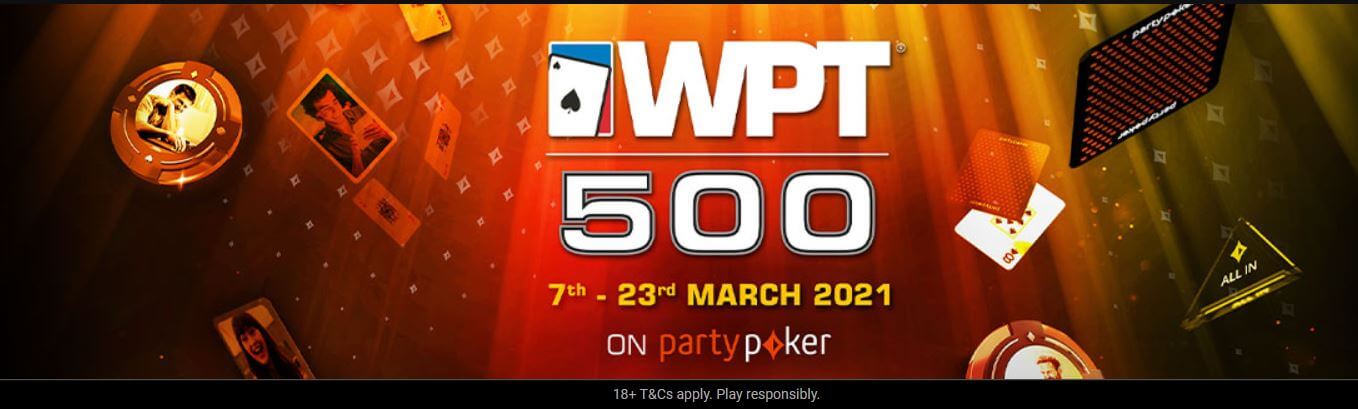 The WPT500 at partypoker offers millions of dollars in prizes