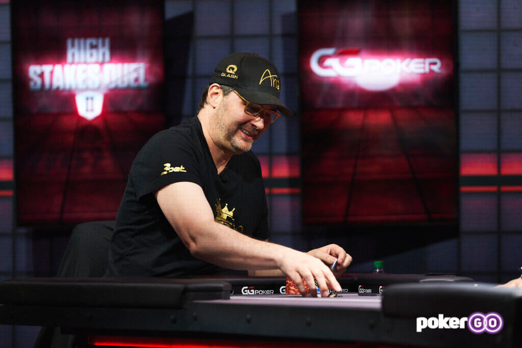 Phil Hellmuth beats Daniel Negreanu again in High Stakes Duel II Round 2