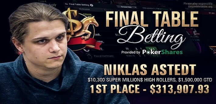Niklas Astedt wins the Super MILLION$ for the 2nd time, Ian Matakis ships WSOPC Pot Limit Omaha Championship