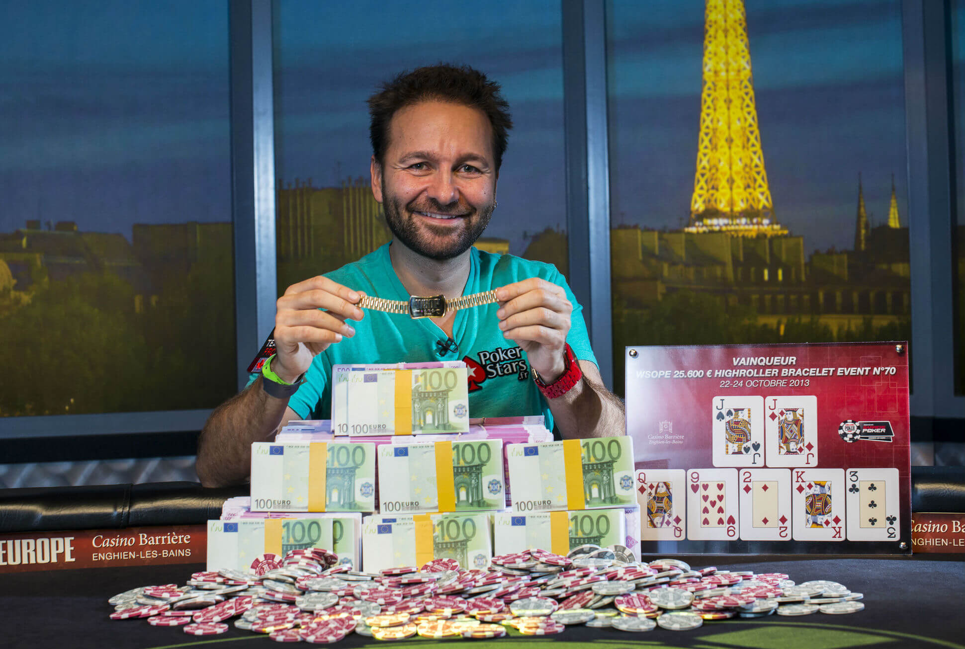 Daniel Negreanu is willing to bet $1,000,000 that he wins a bracelet at this year's WSOP