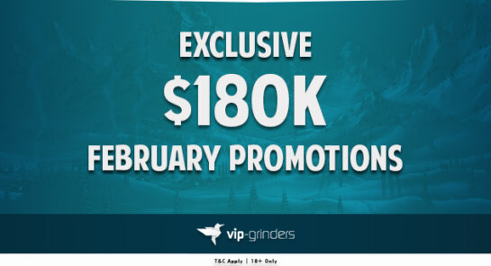 More than $180,000 in VIP-Grinders Promotions February!