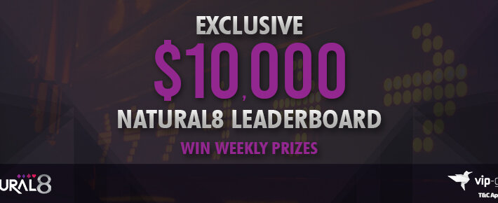 Exclusive $10,000 Natural8 Leaderboard