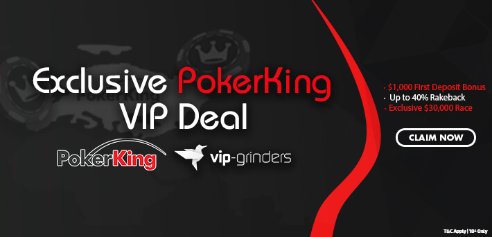 New Rakeback Deal: PokerKing