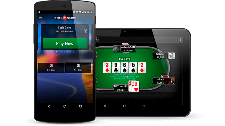 pokerstars android app