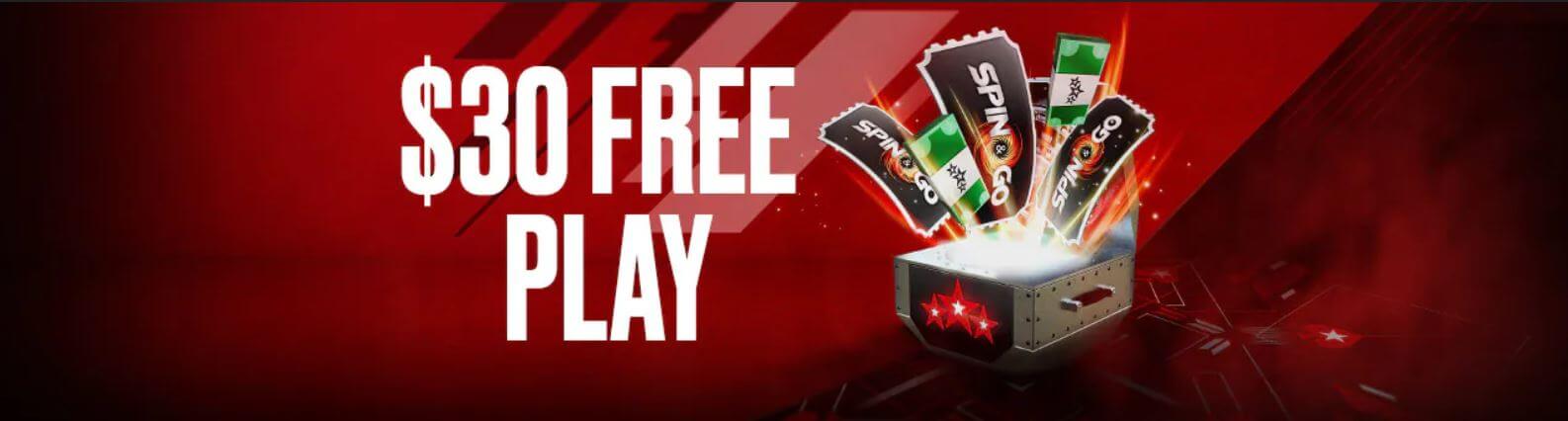 pokerstars free play offer