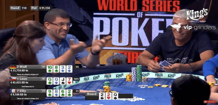 Watch the biggest pots of the €50/€100 PLO CashKings Indian Special with ElkY and Leon Tsourkernik