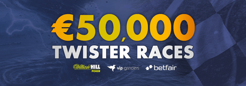 More than $175,000 in Exclusive VIP-Grinders Promotions in November! Twister Races Betfair