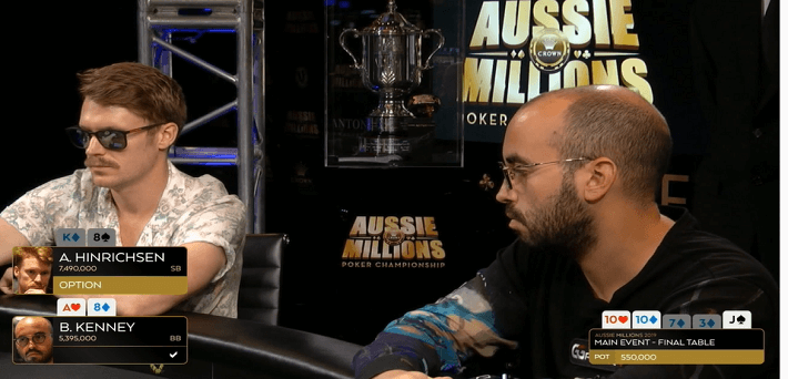 Watch the live stream with hole cards from the 2020 Aussie Millions here!