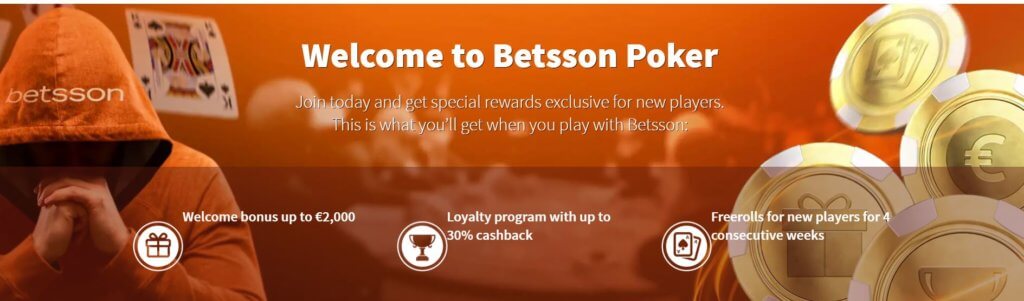 Betsson Poker Bonus