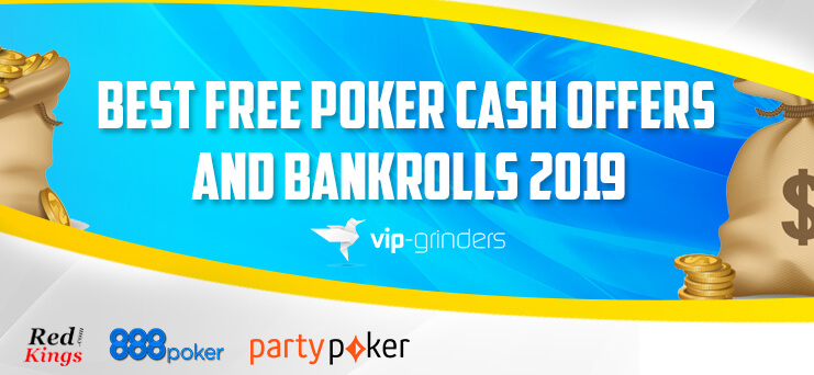 Best No Deposit Poker Bonuses and Free Poker Bankrolls 2019