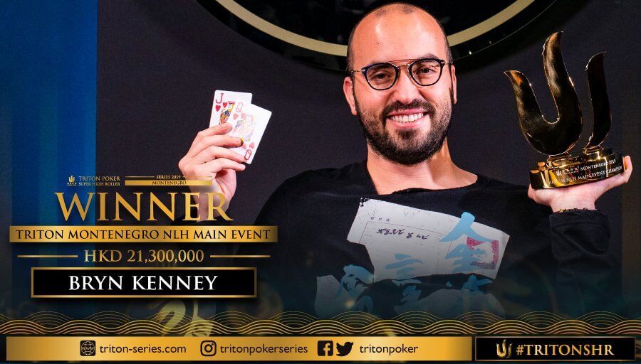 Bryn Kenney wins two tournaments at the Triton Super High Roller Series Montenegro