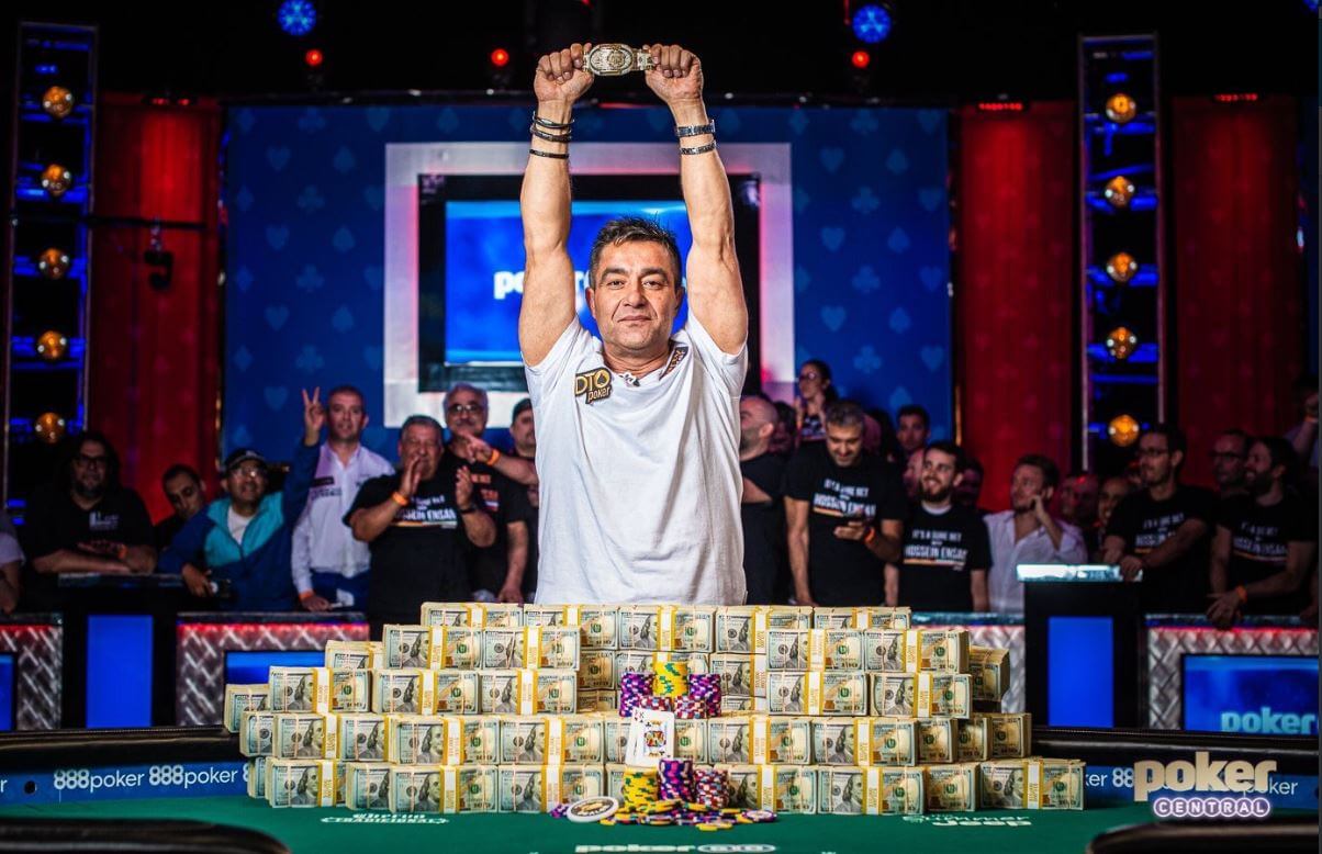 Hossein Ensan wins 2019 WSOP Main Event for $10,000,000 and is the new Poker World Champion!