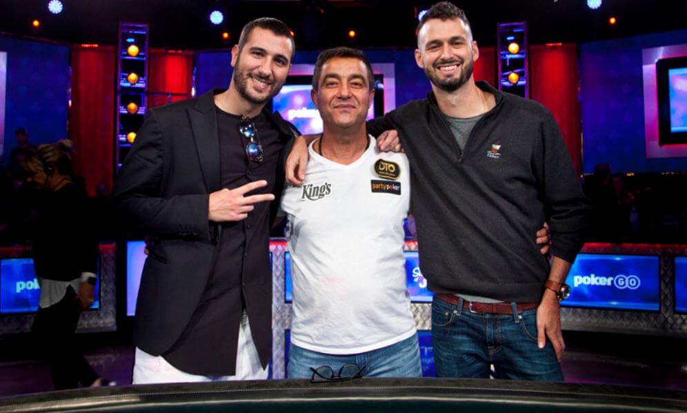 The Final Three players of the 2019 WSOP Main Event poker