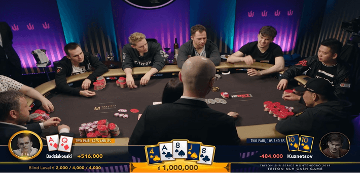 Watch Triton Poker Montenegro 2019 NLH Cash Game Episode 5 here – Mikita Badziakouski wins a €1,000,000 Pot, Tony G crushing!