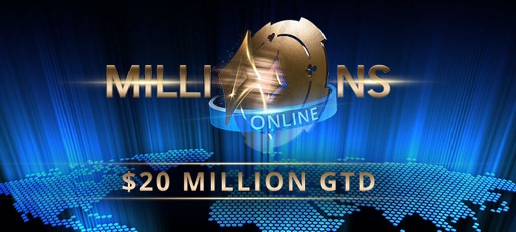 partypoker releases $20,000,000 GTD MILLIONS Online schedule and new SPINS App Layout