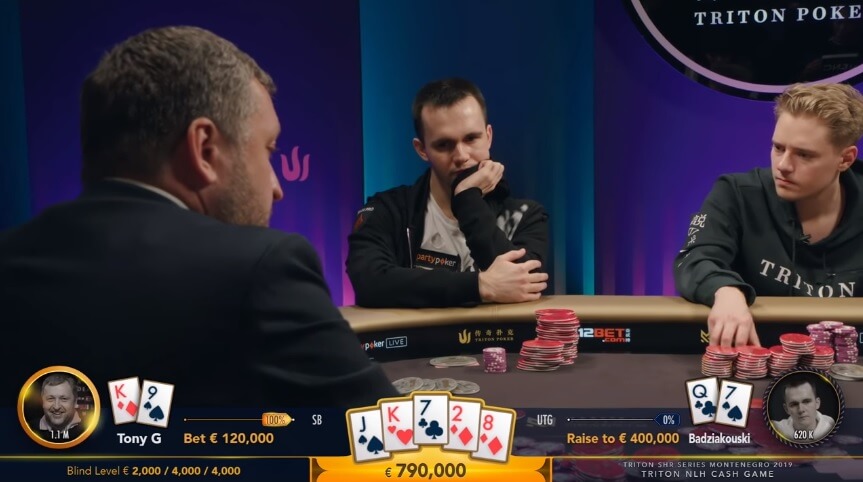 Poker Hand of the Week - Tony G's Hero Call against Mikita Badziakouski at the Triton Super High Roller Series Montenegro