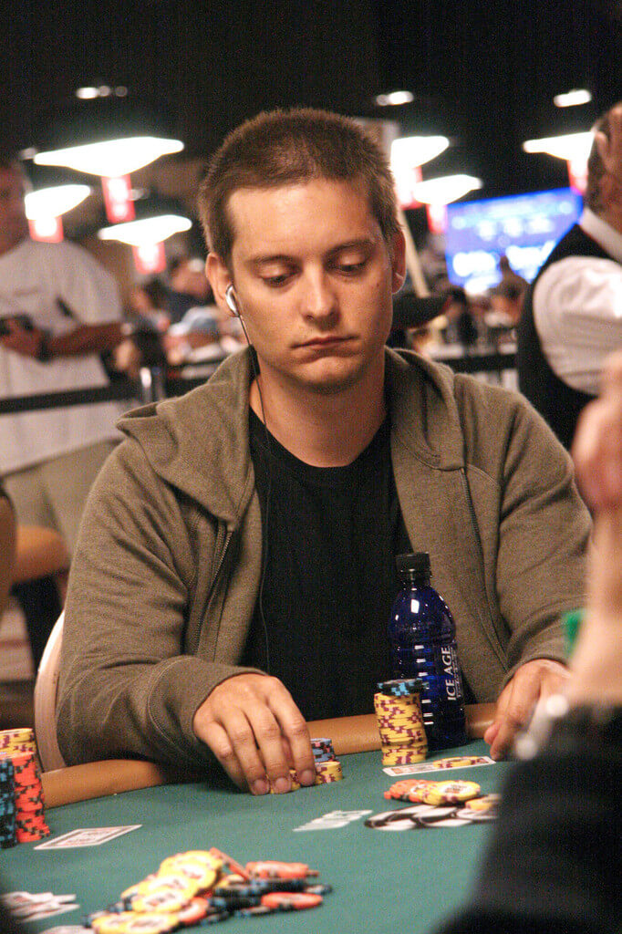 Tobey Maguire poker