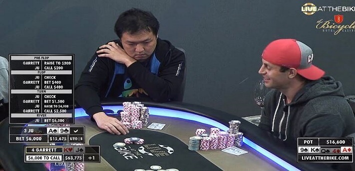 Poker Hand of the Week - Nasty River for Garrett Adelstein - Can he fold?