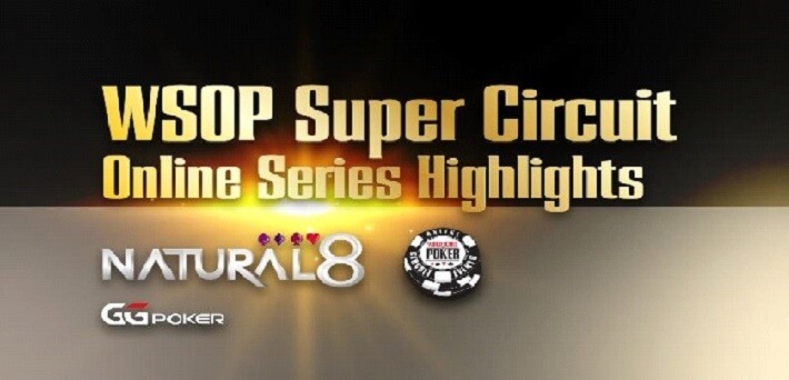 WSOP Super Circuit Online Series Event 4+5 Update