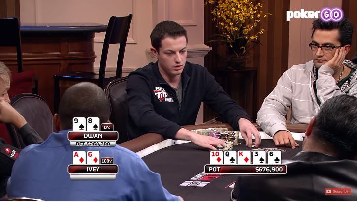 Poker Hand of the Week - Tom Dwan's legendary Bluff against Phil Ivey on High Stakes Poker