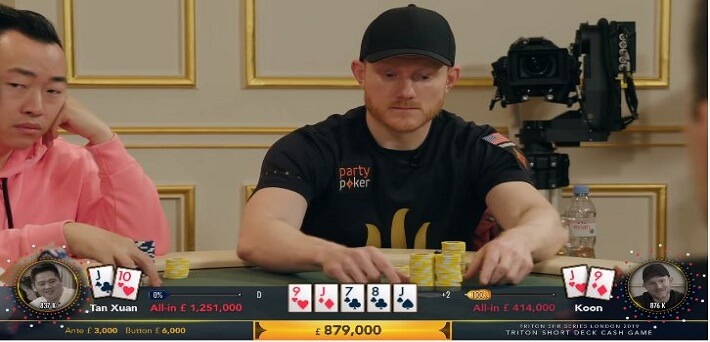 $1,101,972 Pot in Episode 4 of the £3,000/£6,000 Triton Poker London Short Deck Cash Game!