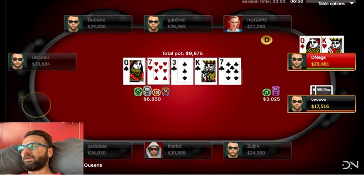 Poker Hand of the Week - Daniel Negreanu runs Top Two into a Set of "www" - Can he escape?