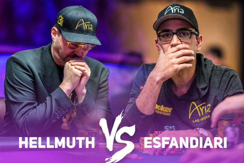 $100,000 High Stakes Duel between Phil Hellmuth and Antonio Esfandiari this Thursday live on PokerGo