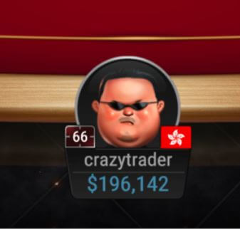 Who is crazytrader? poker high stakes