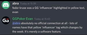 GGPoker Clearly Distances itself from Fedor Kruse