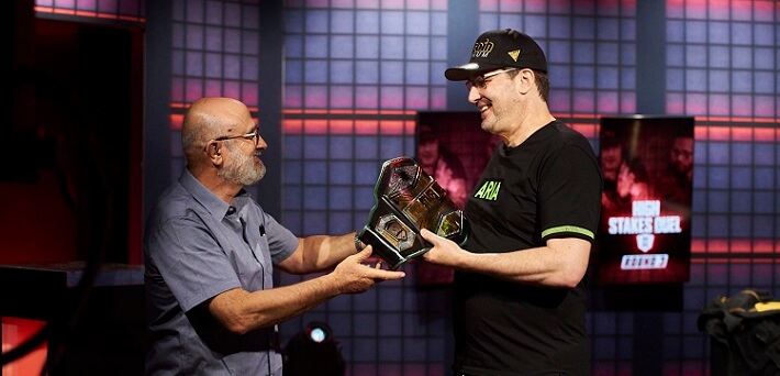 Phil Hellmuth Defeats Daniel Negreanu in High Stakes Duel Round 3