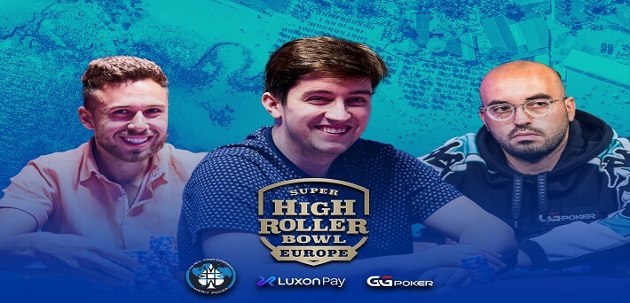 Super High Roller Bowl Europe partners up with GGPoker and Luxon Pay