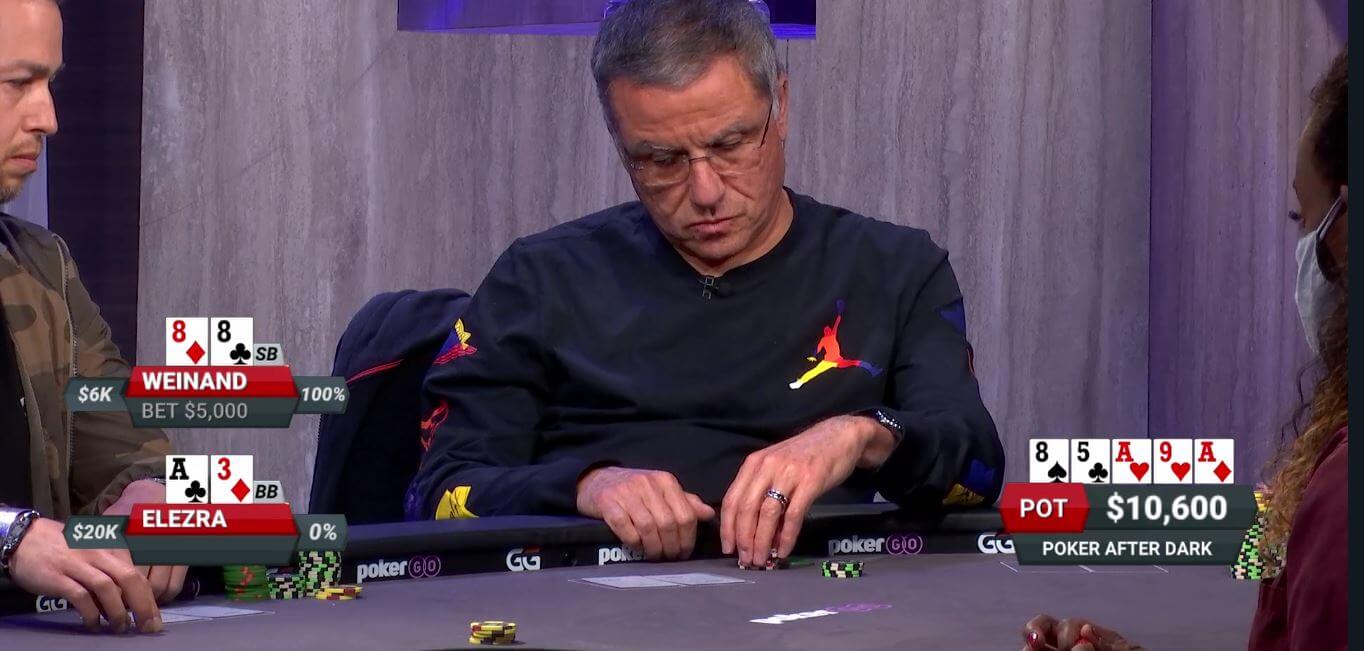 Poker Hand of the Week – Eli Elezra's Excellent Fold with Trip Aces