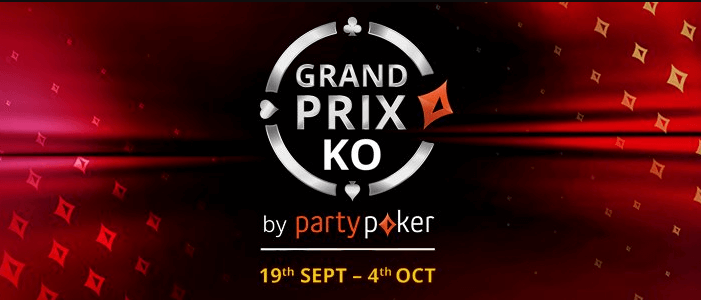 Over $2,200,000 Guaranteed at the partypoker Grand Prix KO series