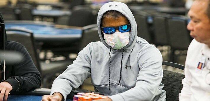 No Face Masks required at the 2021 WSOP