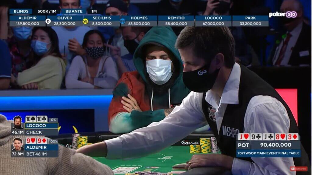 Poker Hand of the Week – Papo MC’s ICM Suicide at the WSOP Main Event Final Table