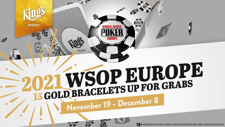 Only Fully Vaccinated Poker Players Allowed at the 2021 WSOP Europe