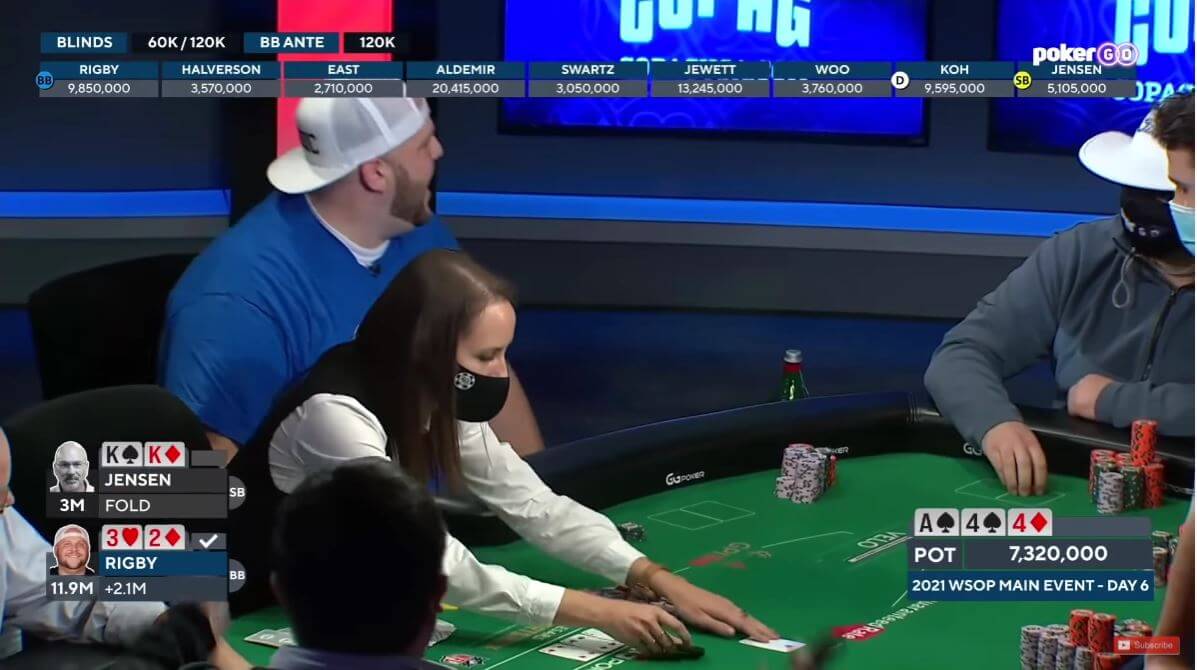 Poker Hand of the Week – Nick Rigby Makes Pocket Kings Fold With Insane 32o Bluff!