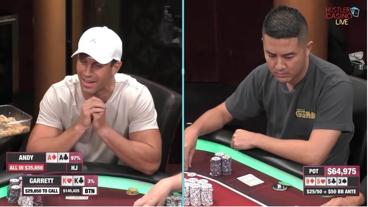 Poker Hand of the Week – Garrett Adelstein Escapes Aces vs. Kings Cooler